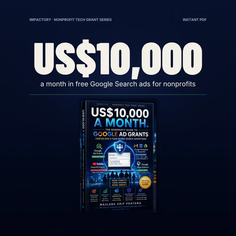 Google Ad Grants Guide: screenshot contoh 1 dari 7
