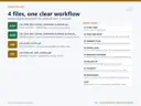 What is in the Year-End Giving Campaign Planner download: demo and blank Excel workbooks, a Quick Start PDF and a Read Me and License PDF, plus the 9 sheets inside the workbook